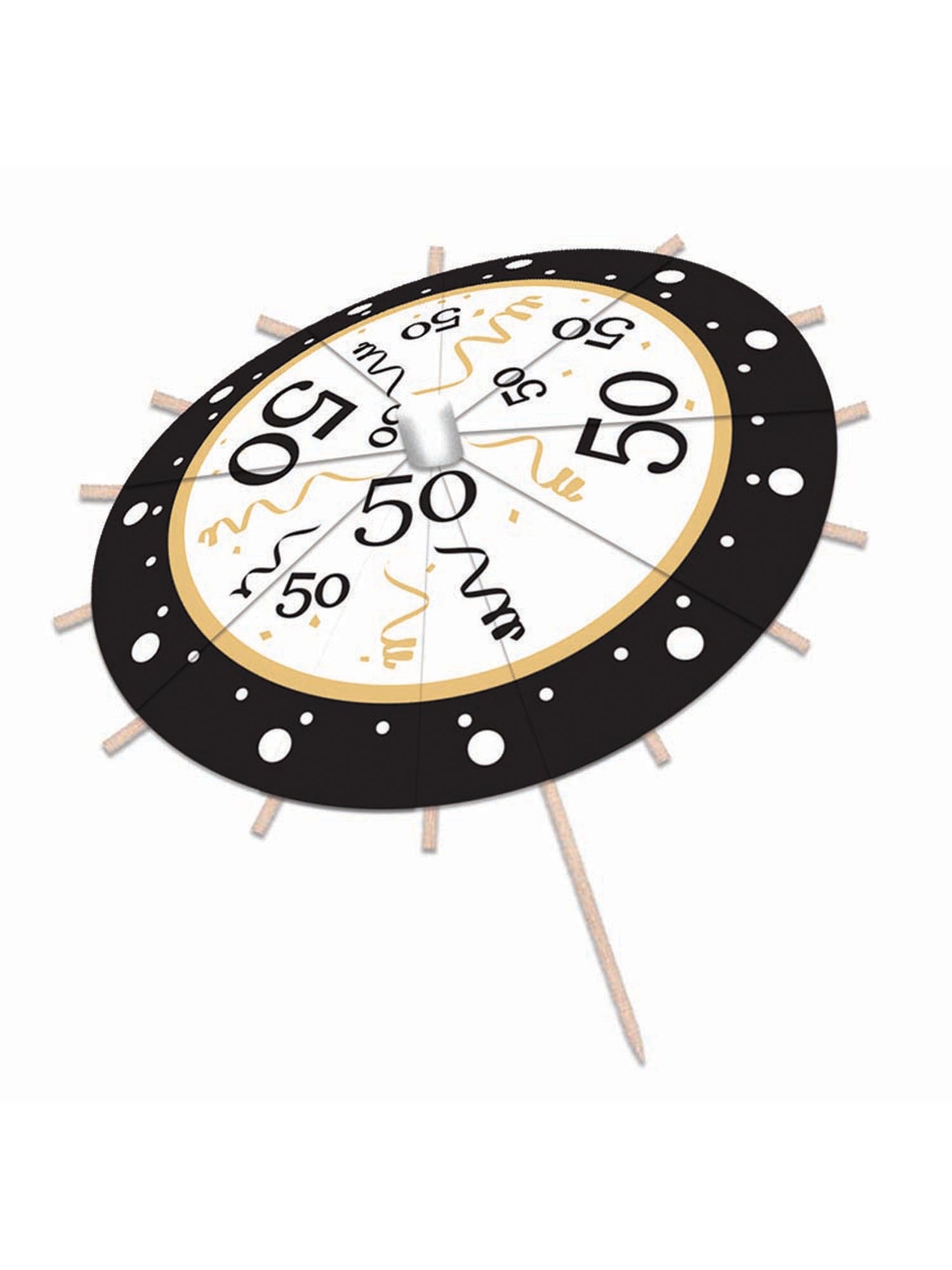 50th Birthday Drink Umbrellas 1